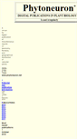 Mobile Screenshot of phytoneuron.net